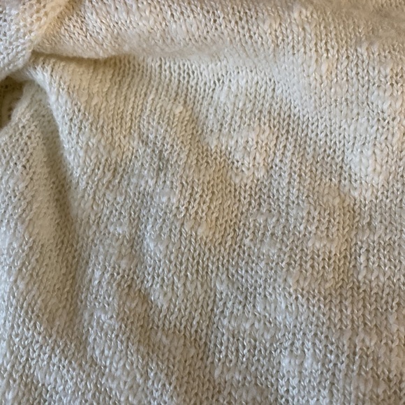 Lucky Brand Cream Split Back Sweater - Picture 8 of 13